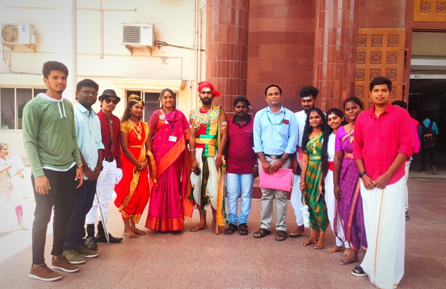 Zonal level Skit Competition at The Tamilnadu Dr.MGR Medical University.